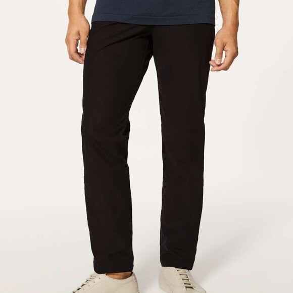 lululemon athletica Other - Lululemon Men's Black ABC Pants Classic Polyester Size 36